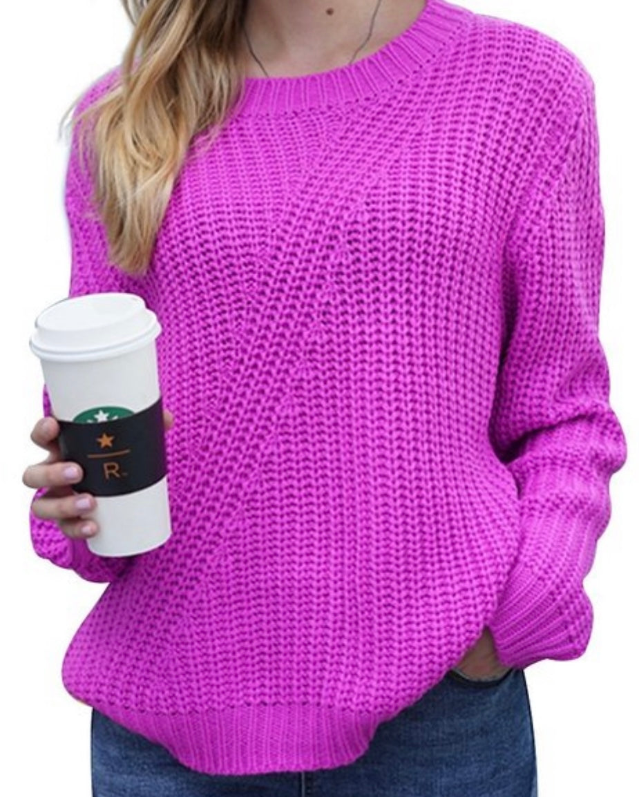 Magenta Sweater