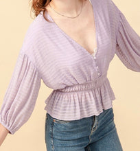 Load image into Gallery viewer, Lilac Blouse
