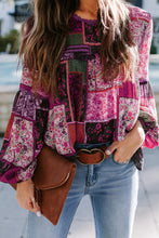 Load image into Gallery viewer, Pink Purple Blouse
