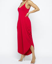 Load image into Gallery viewer, Red Comfy Jumpsuit
