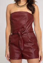 Load image into Gallery viewer, Burgundy Romper
